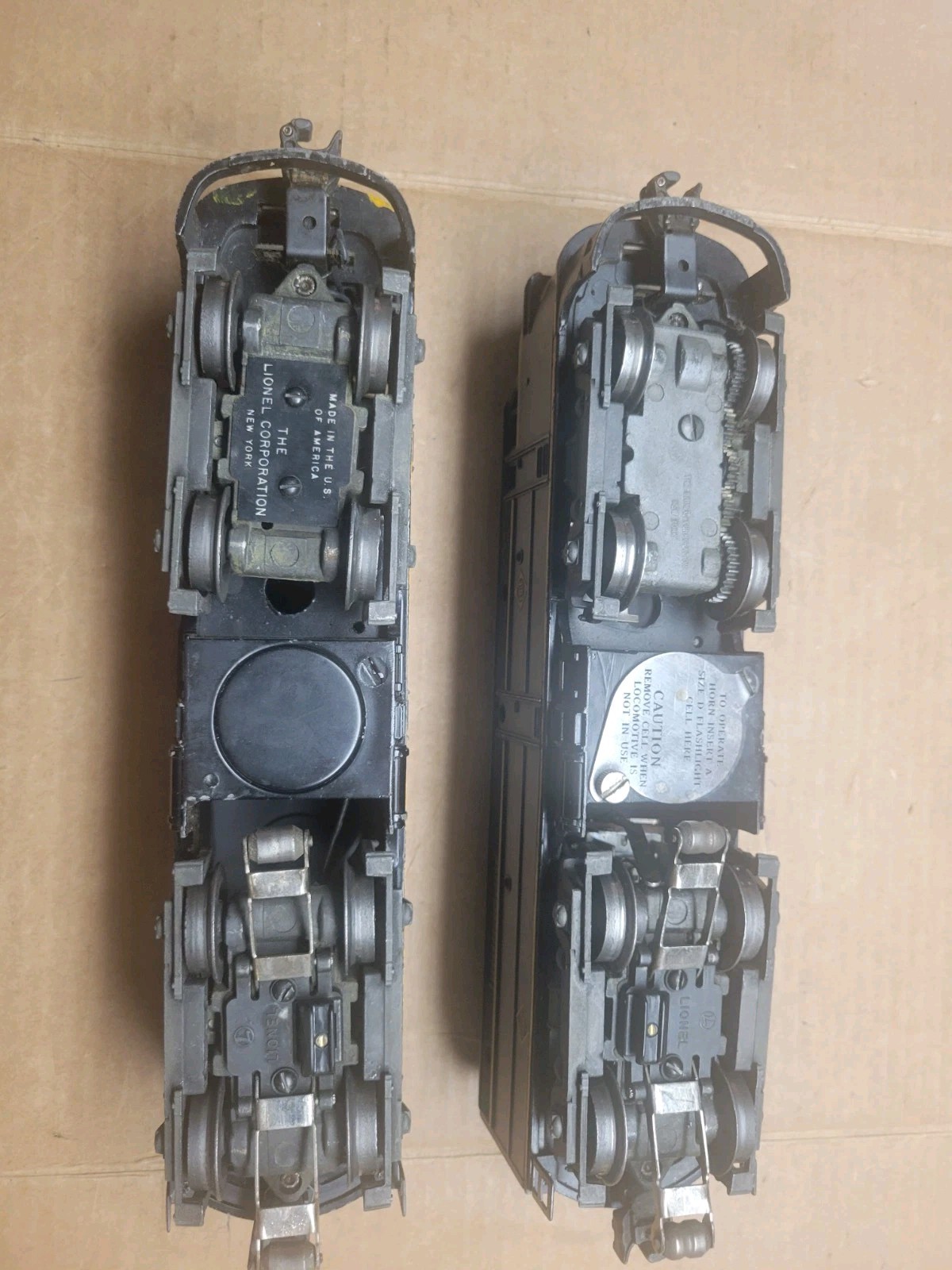Lionel 2032 Erie AA Alco Diesel Set, 1952-54 USA NEW YORK