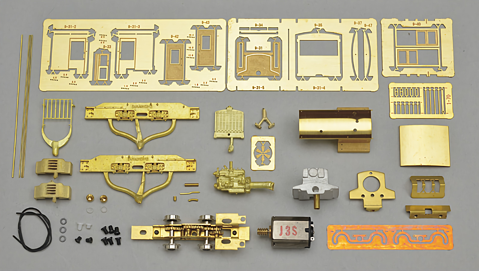 HOn30/HOe/HOn2-1/2 Ito Sakai 5-Ton Industrial Locomotive #84 Kit H0e 009 Logging