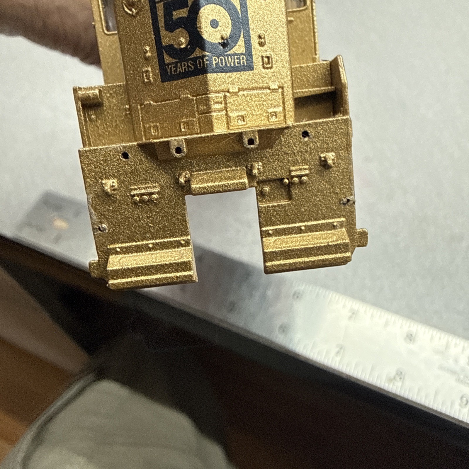 ATHEARN Shell GP40 HO B&O CHESSIE SYSTEM GM50 Special Run Gold Paint Shell Only
