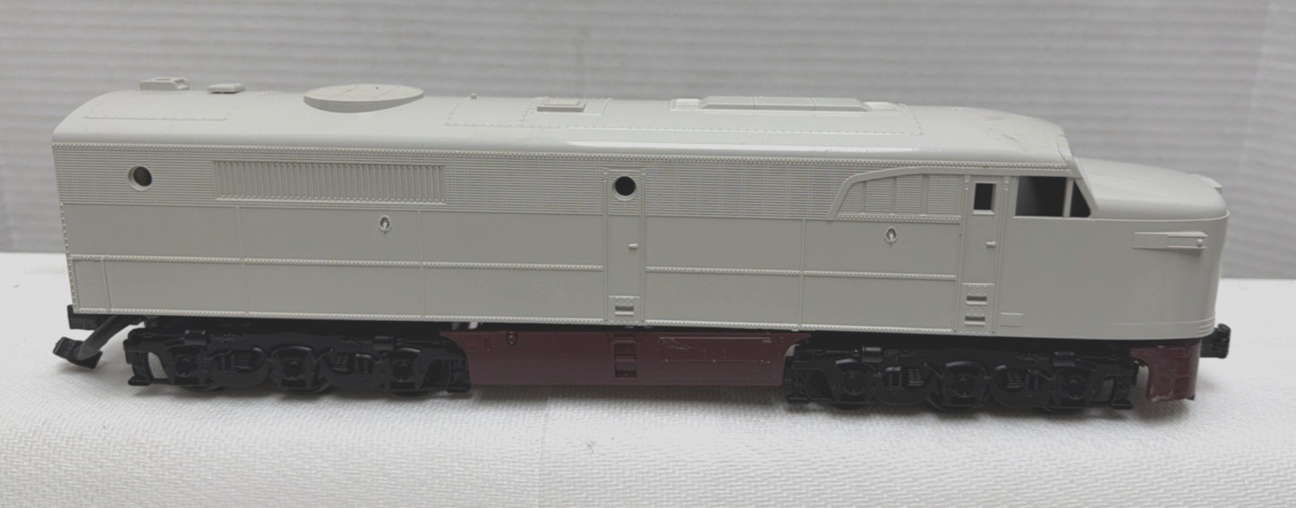 RAILKING BY MTH ALCO PA DIESEL A-UNIT NON-POWERED UNDECORATED. MTH PARTS. #3