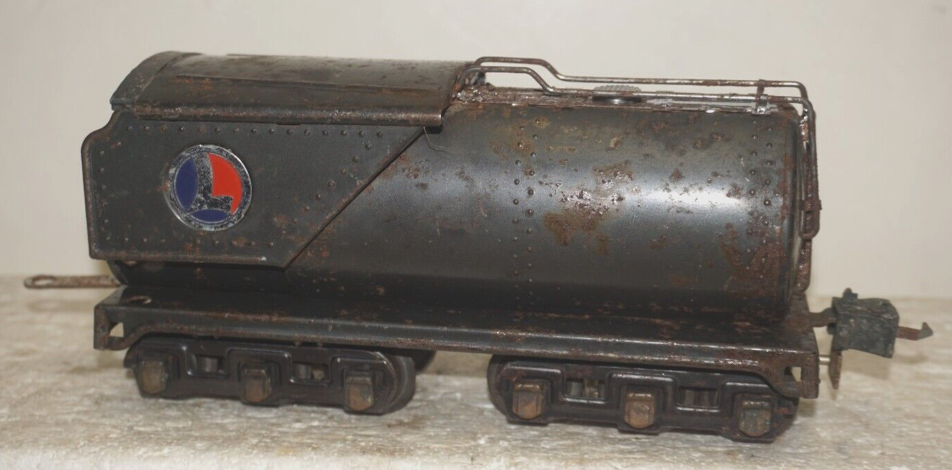 LIONEL ORIGINAL PREWAR O-GAUGE 2263W WHISTLE TENDER – WORKS!