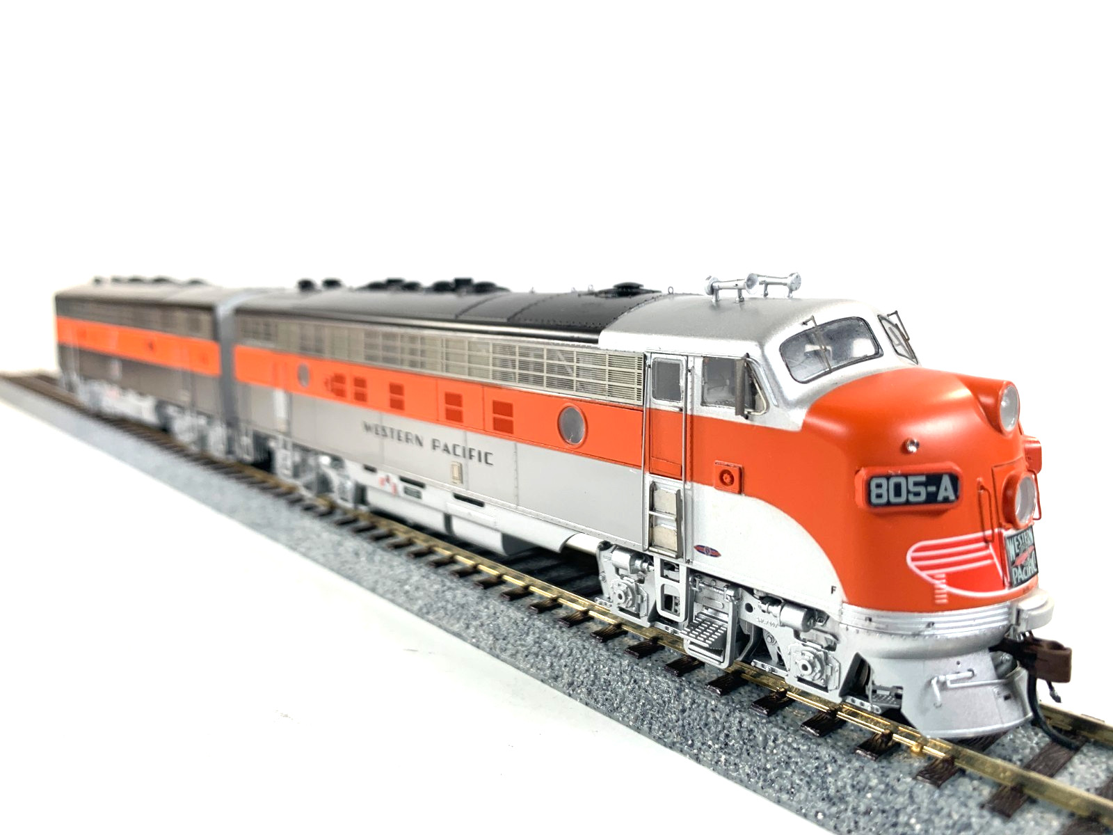 Athearn Genesis HO G22630 Western Pacific FP7 Diesels #805 A&B- DCC/ Sound