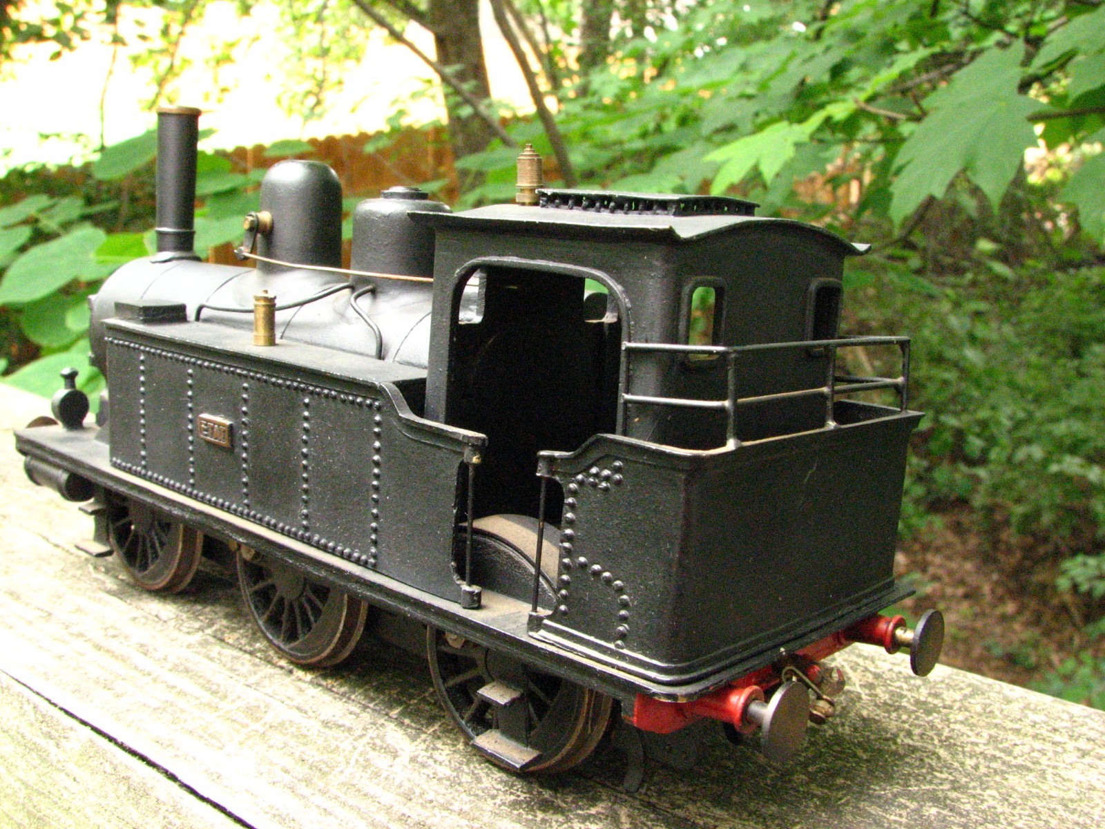 European French ETAT 0-6-0 O Scale 32MM Tank Style Brass Steam Engine Locomotive