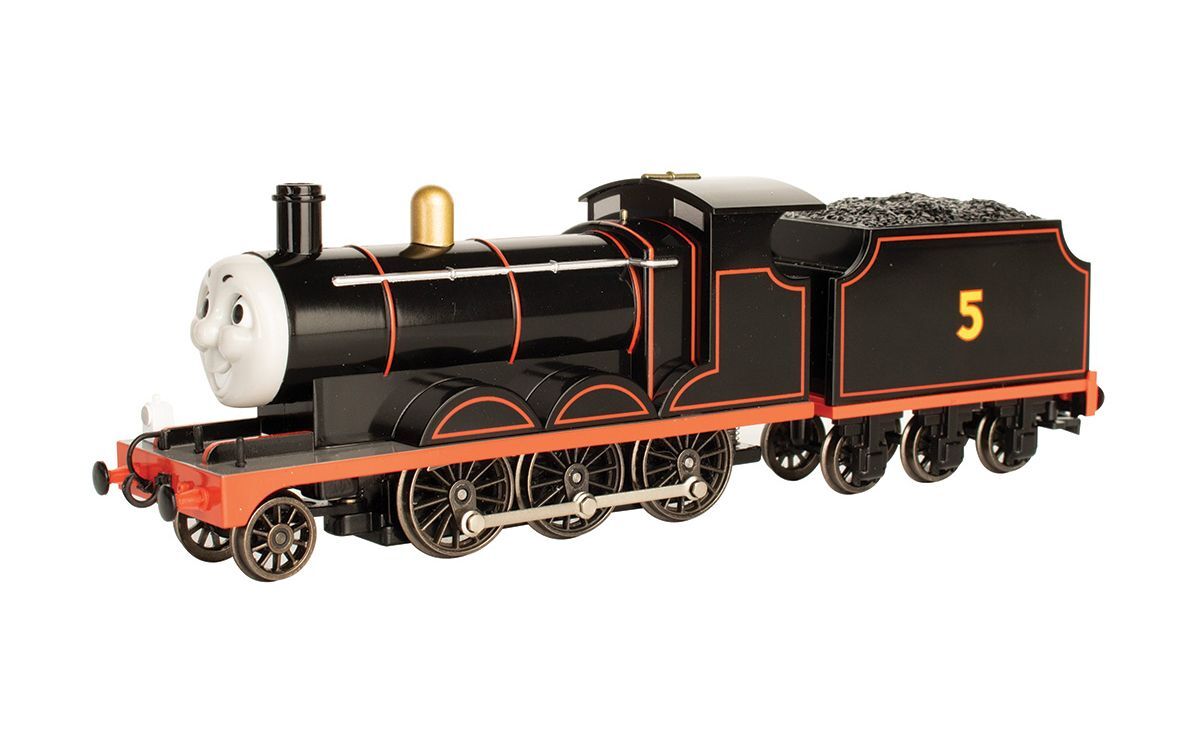 Bachmann 58822 HO Scale Thomas and Friends “Origin” James #5 with Moving Eyes
