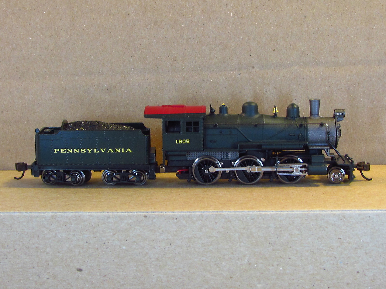 N SCALE METAL USRA 2-6-0 MOGUL PRR, PENNSYLVANIA ANALOG DC NEW DCC READY 87608
