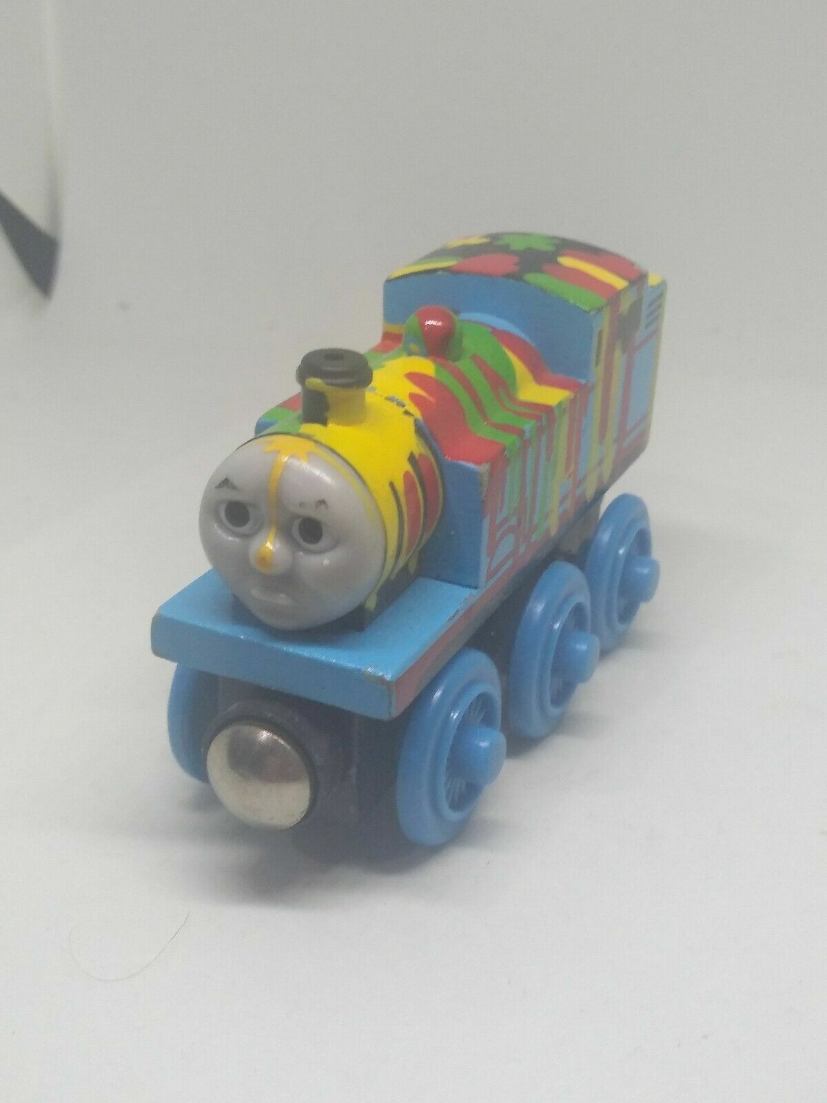 Thomas & Friends Wooden Railway – Paint-Splattered Thomas (2005, Learning Curve)