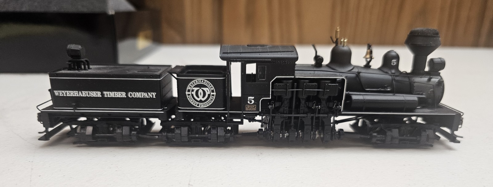 Bachmann Spectrum 81906 HO 80-Ton 3-Truck Shay Weyerhaeuser Timber