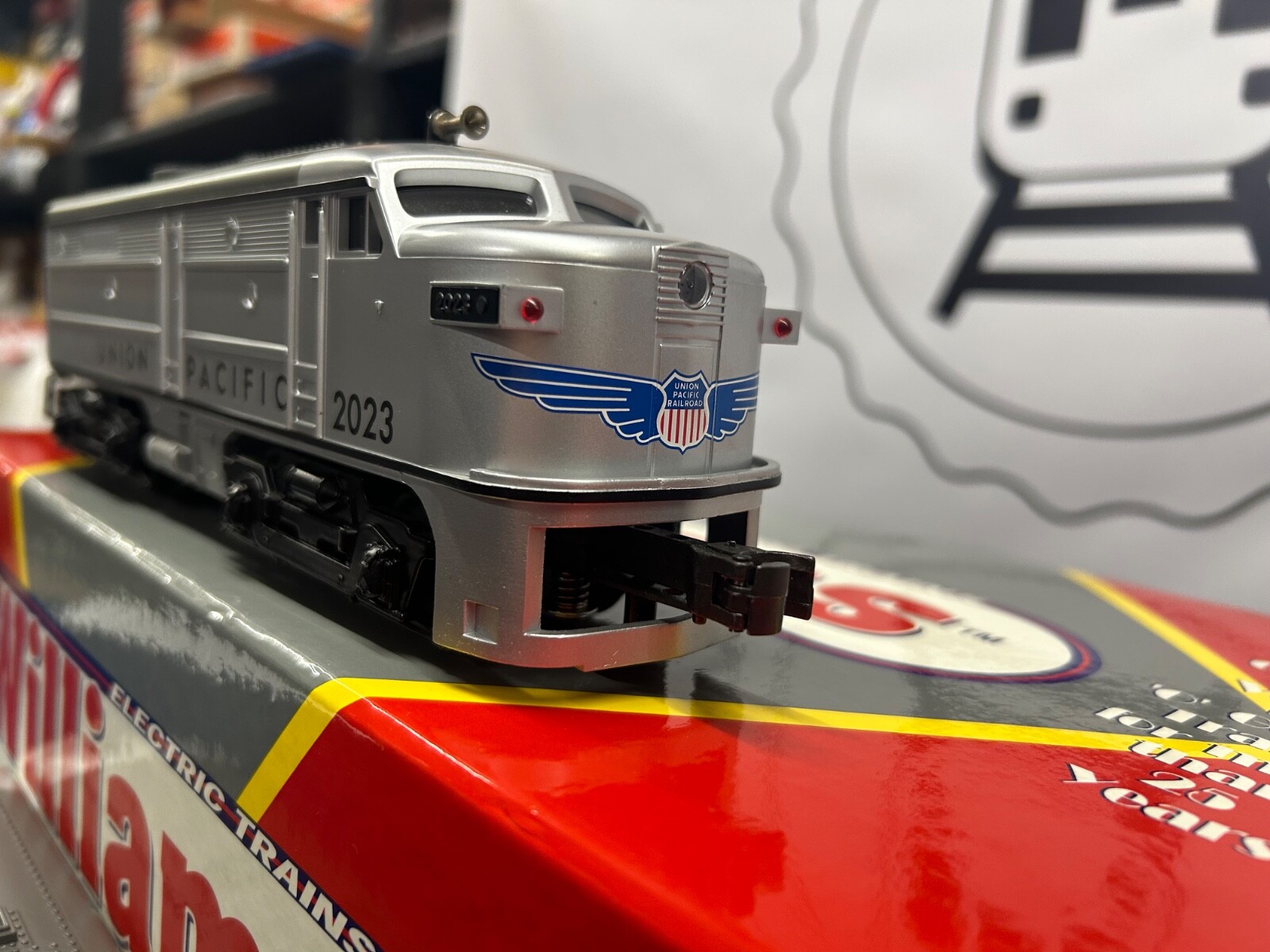 Williams Union Pacific (Silver) #2023 Alco AA Diesel Engine Set w/ True Blast 2