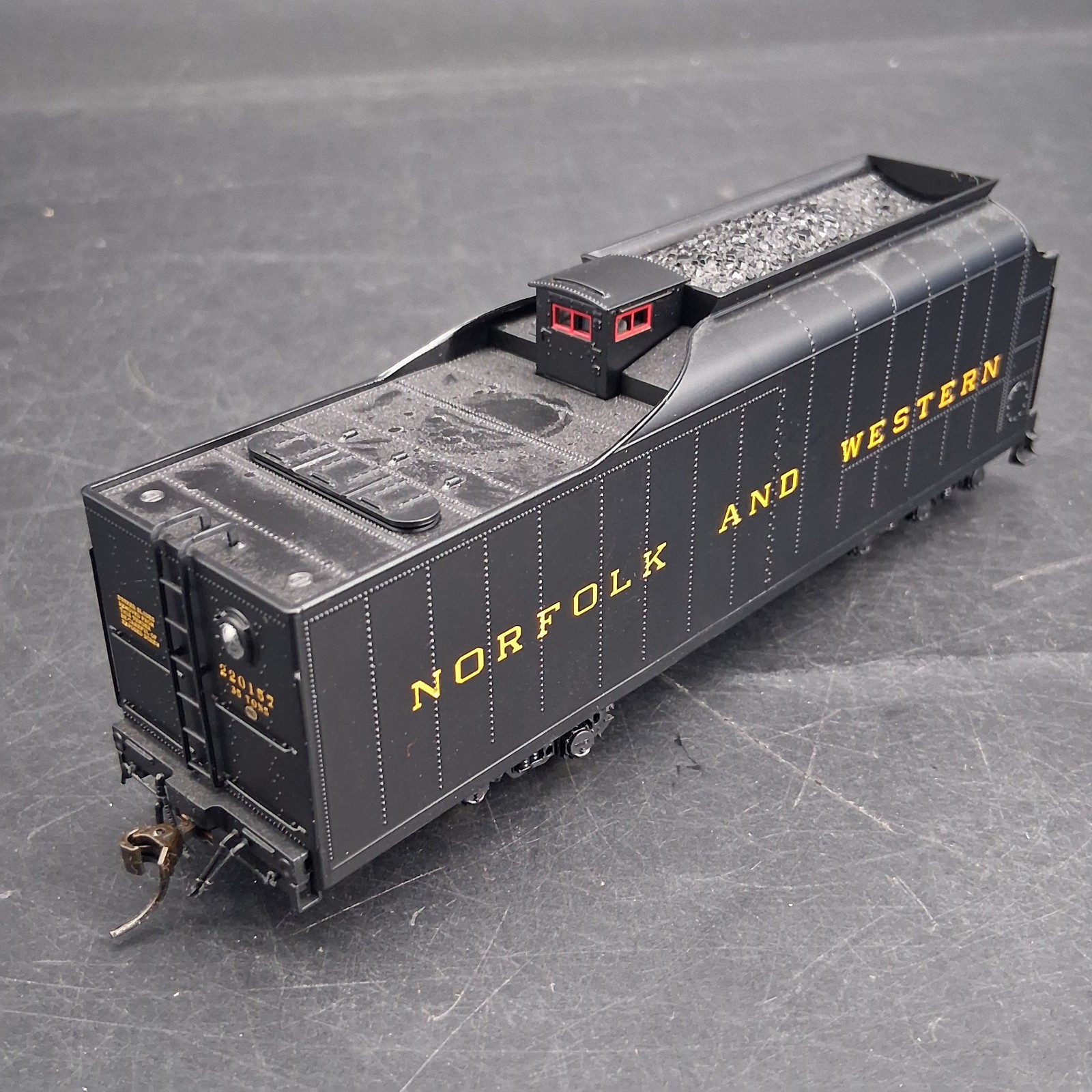 READ Broadway Limited Blueline 5200 N&W Class A 2-6-6-4 #1235 Tender HO Norfolk