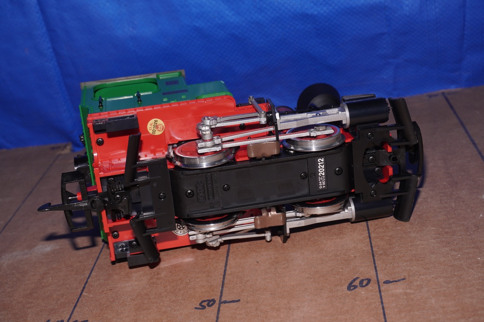 LGB BOD/5] Green Steam Locomotive Stainz G Gauge 1:22.5 Sound & Steam