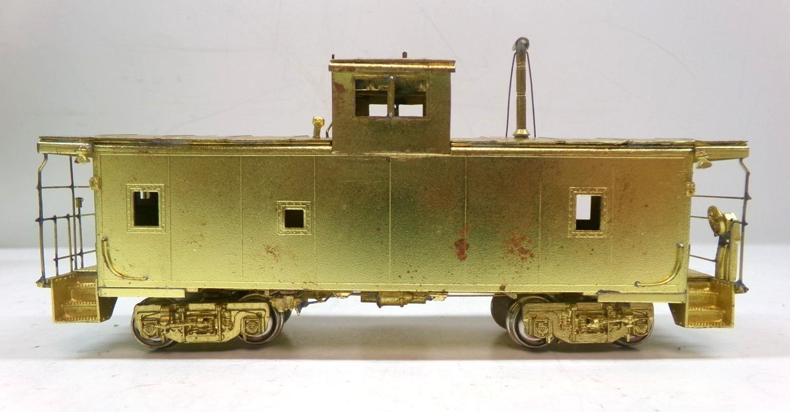 HO gauge Overland Models brass UP CA-10 caboose in orig box (lot BB 568)
