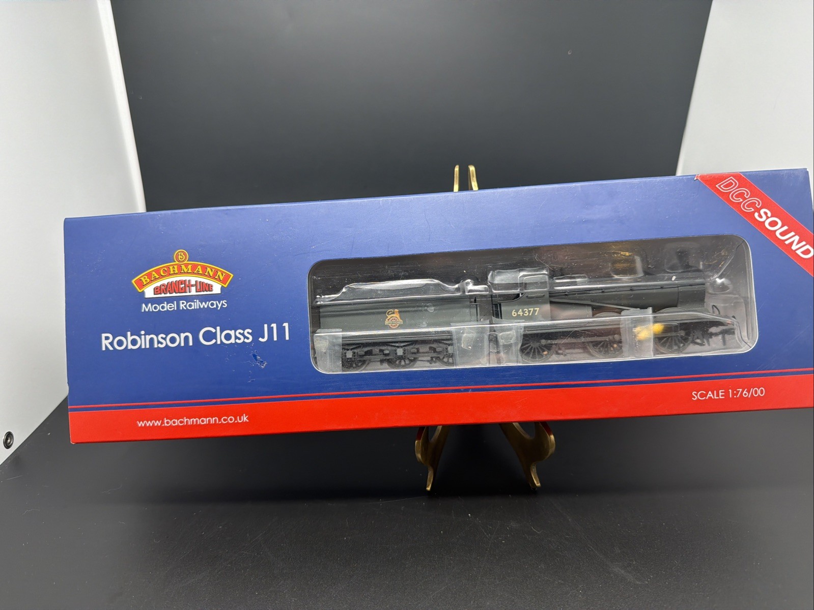 Bachmann 31-321DS Robinson Class J11 6437 BR Early Emblem WeatheredDCC Ready NEW