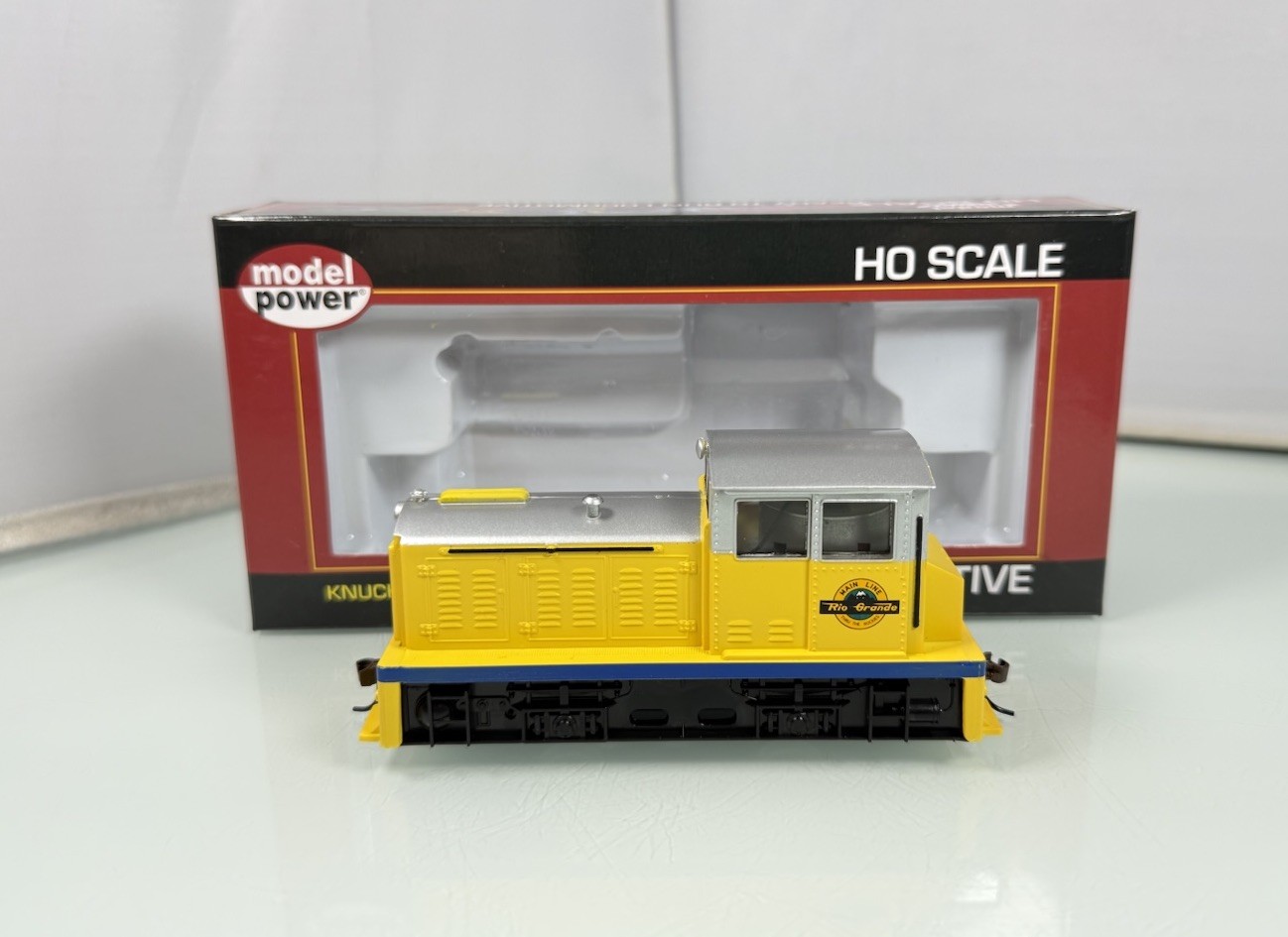 Model Power HO Scale DDT Plymouth Industrial Diesel Switcher Locomotive D&RG NEW