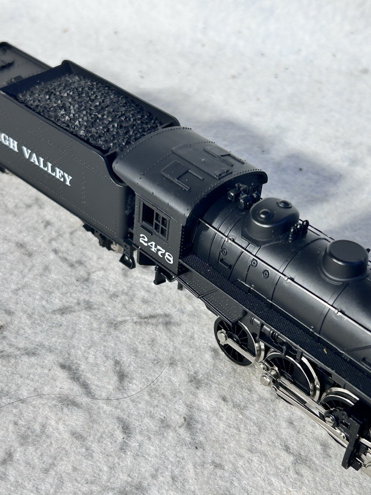 Beautiful IHC Lehigh Valley RR Consolidation Premier 2-8-0 Locomotive HO
