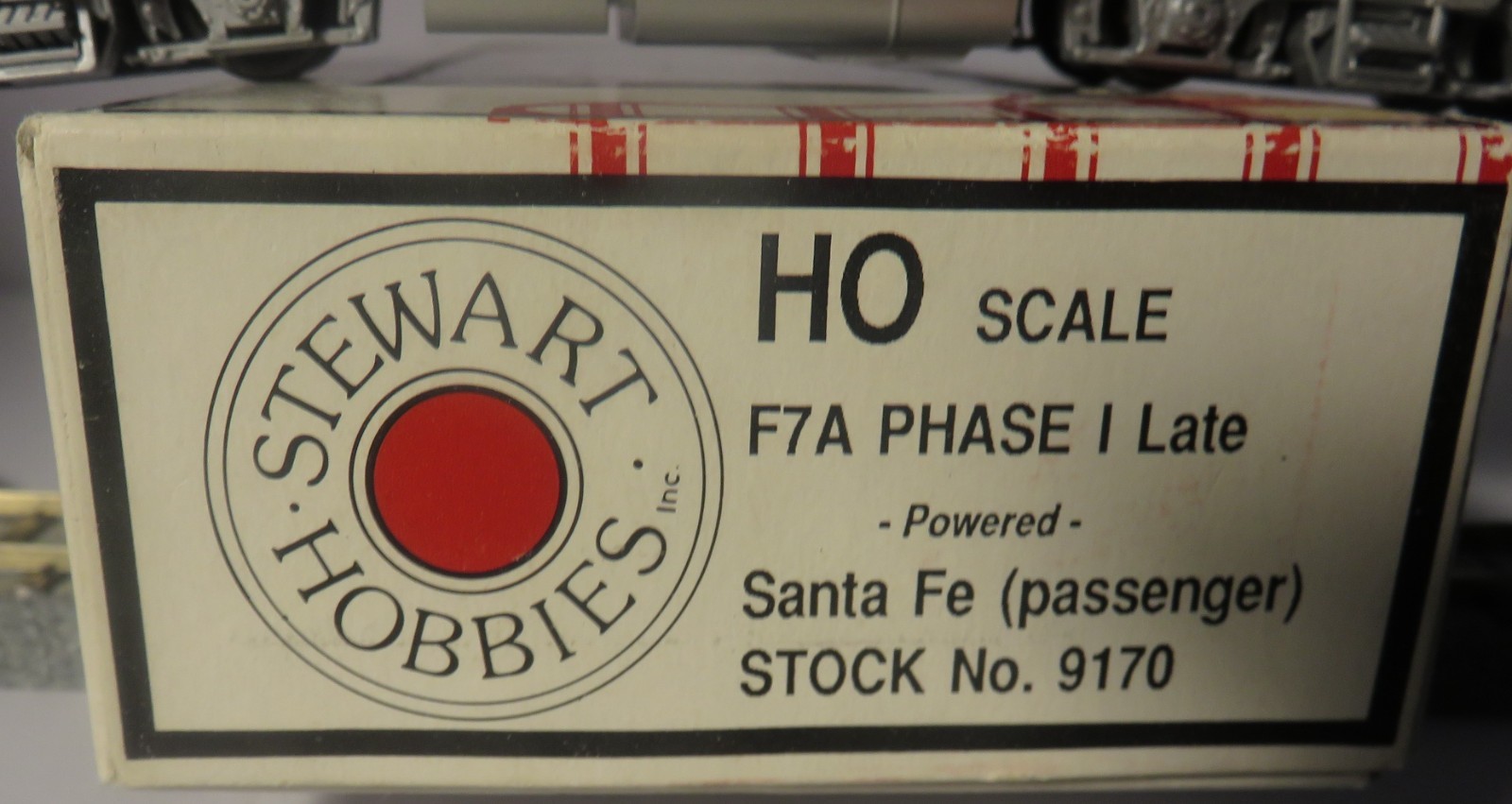 Stewart/Kato HO ATSF Warbonnet F7A DC/DCC, Directional LED Light, Kadee Couplers