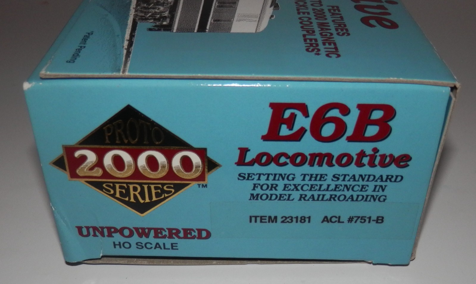Proto 2000 HO Scale UNPOWERED Atlantic Coast Line ACL 751-B E6B Loco #23181 NOS