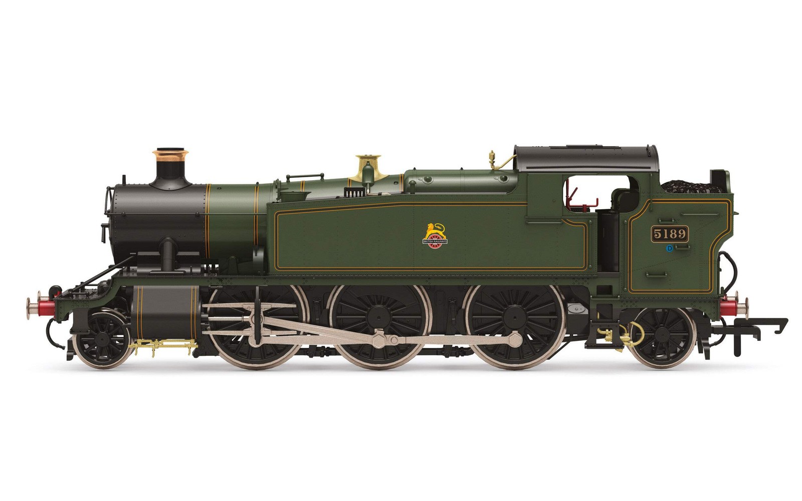Hornby R3851 OO Gauge BR, 51XX Class ‘Large Prairie’, 2-6-2T 5189 – Era 4