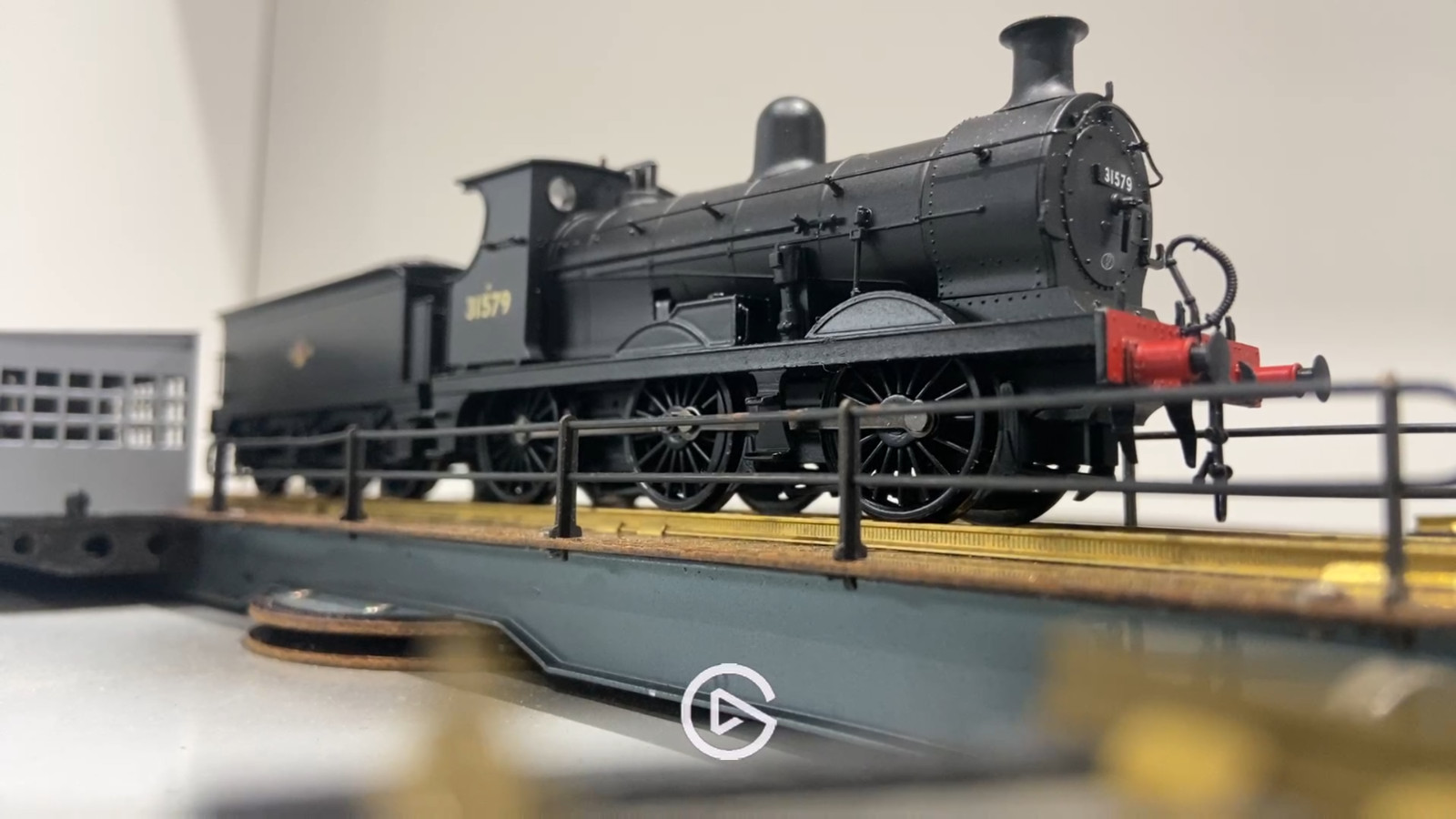 Bachmann Branchline 31-465 Class C 0-6-0 31579 BR Black Late Crest DCC Ready