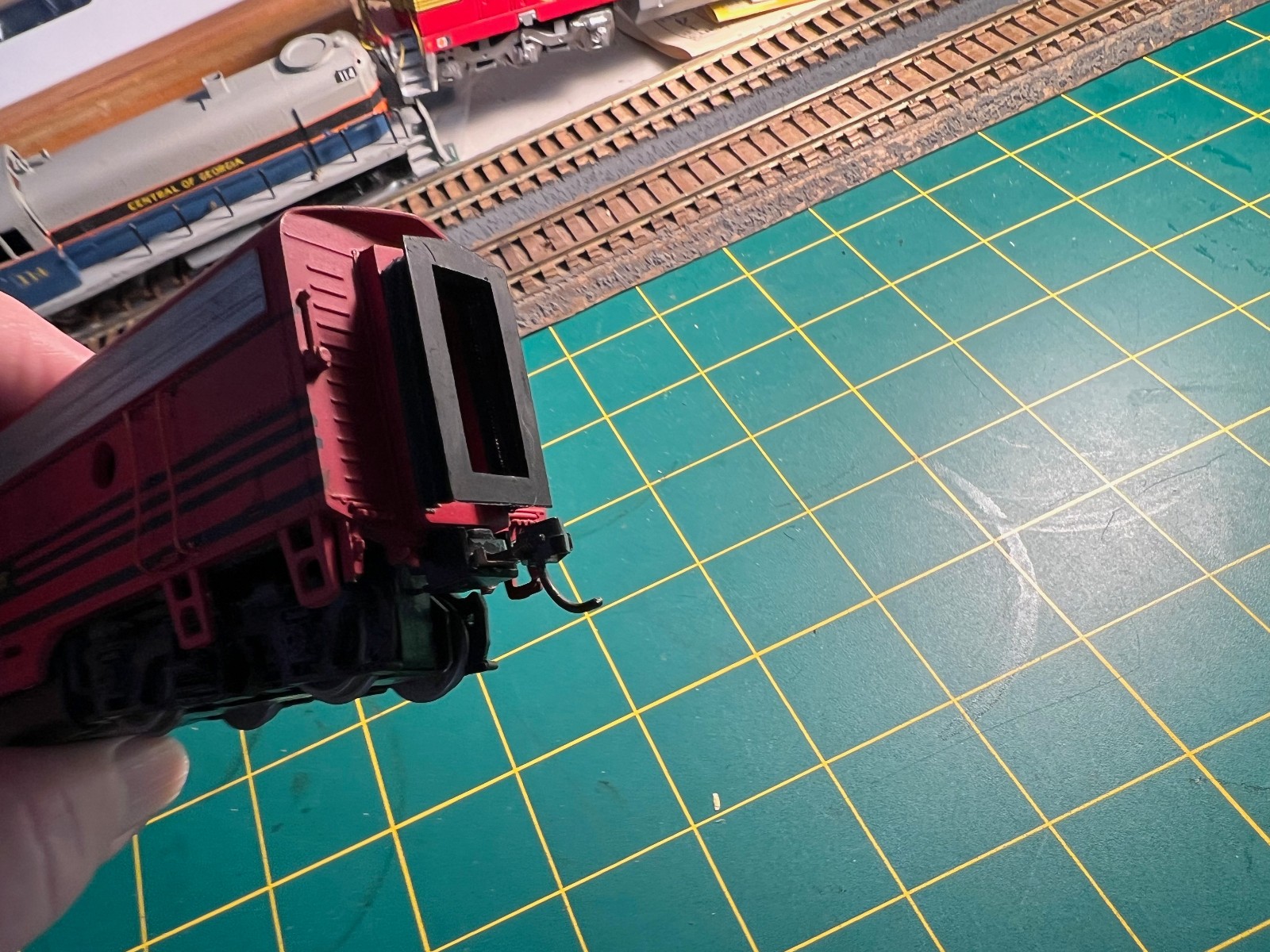 ATHEARN Blue Box HO Gauge Lehigh Valley F7A #578 DC Powered Locomotive
