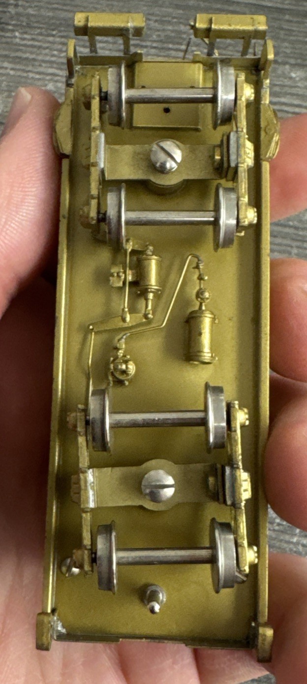 Key Imports HO Brass Mikado D&RGW 2-8-2 K-59 Steam Engine Unpainted & Needs TLC!