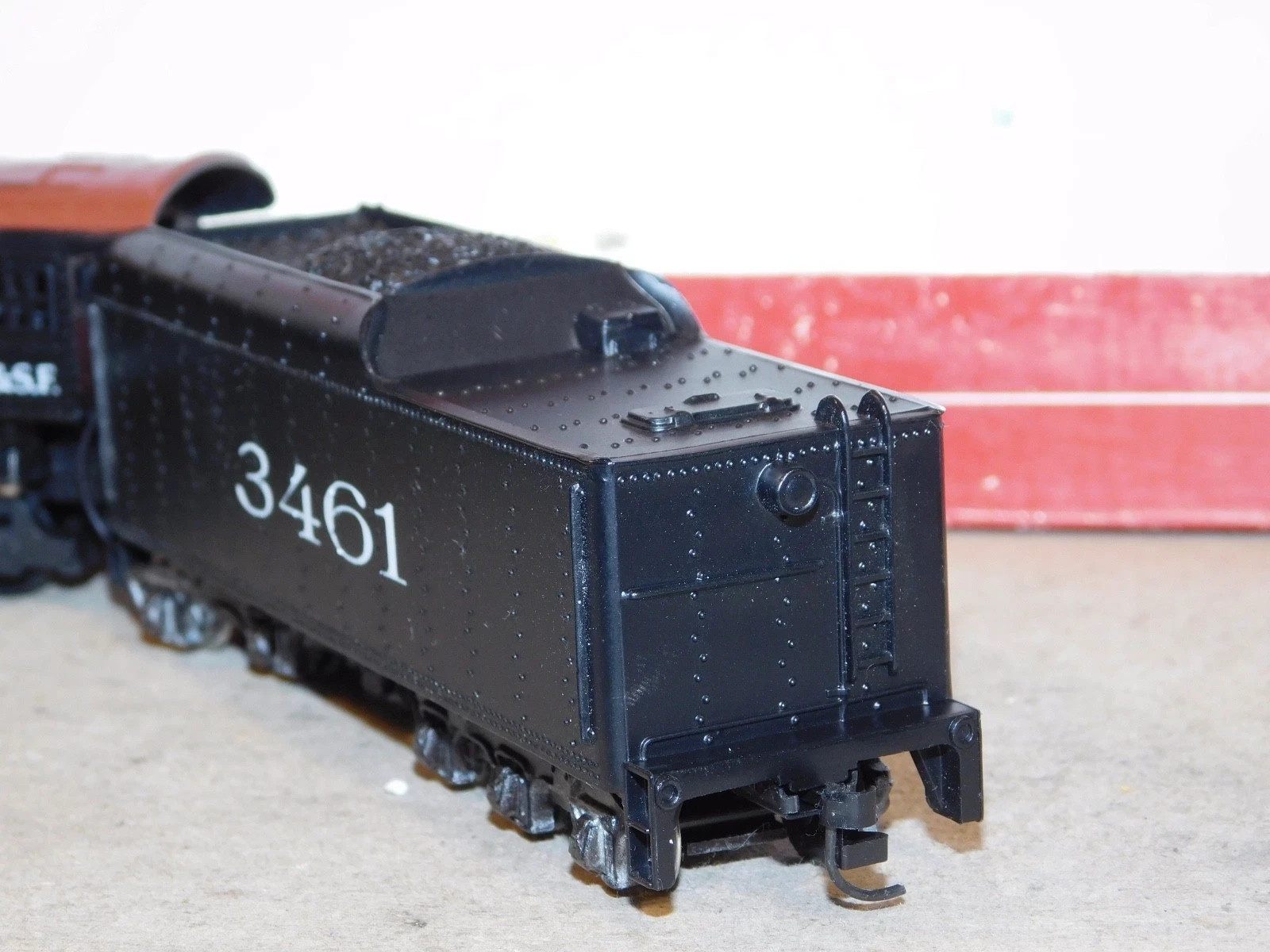 Mantua PowerDrive HO Santa Fe 4-6-4 Hudson Locomotive & Tender Sagami Motor