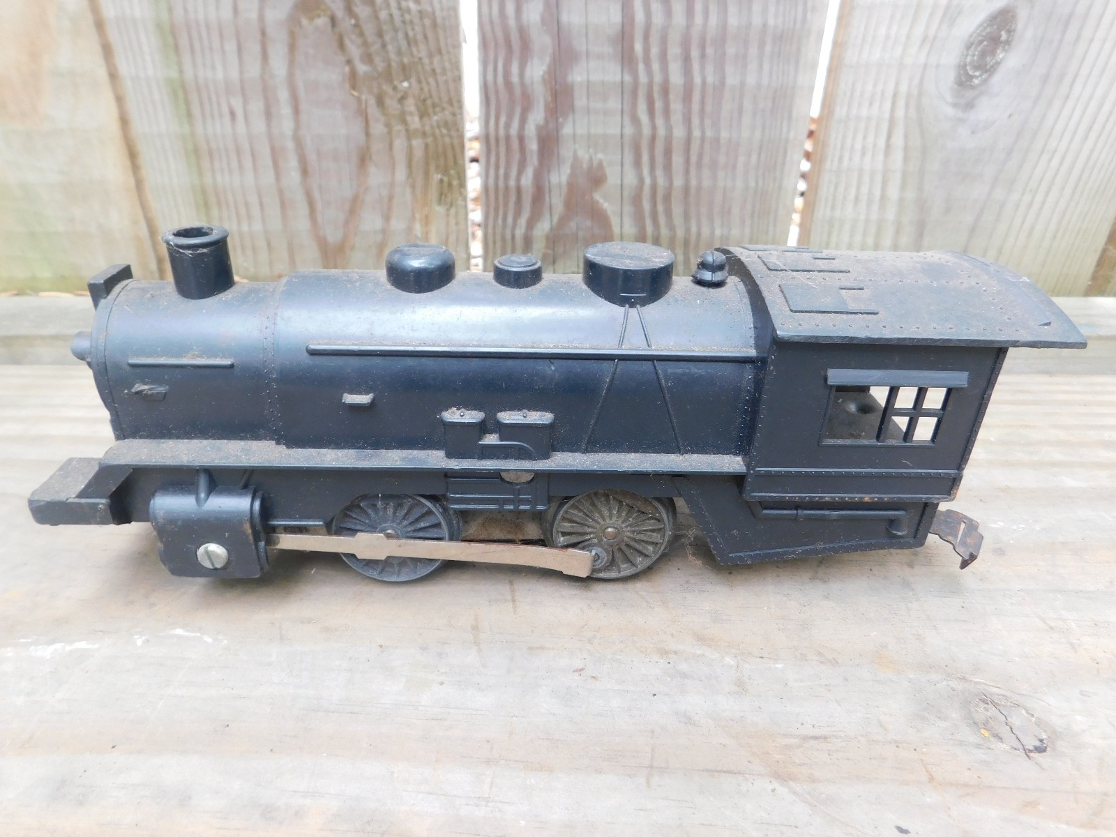 528 Vintage Marx Steam Locomotive Mechanical No Key WIND UP O gauge