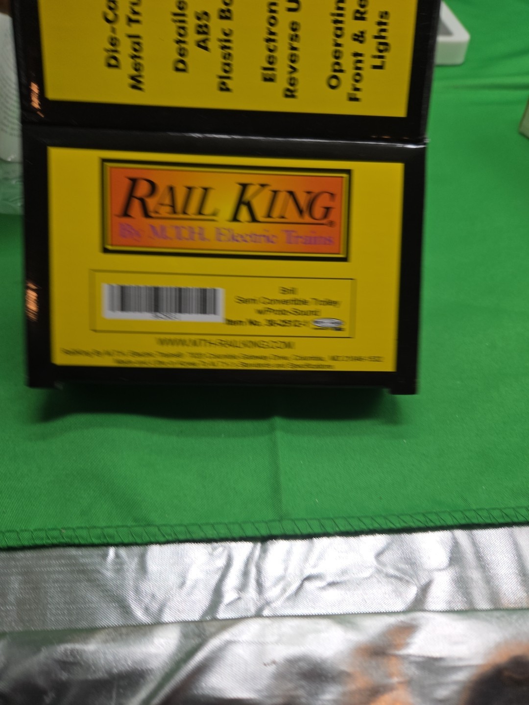 MTH Railking 30-2512-1 Brill Semi Convertible Trolley with Proto-Sound