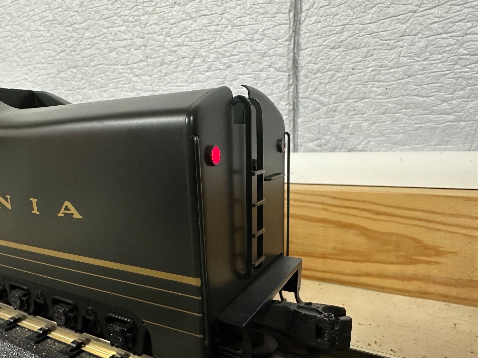 Right-Of-Way O Scale 3 Rail PRR T1 4-4-4-4 Steam Engine & Tender #5508 Used