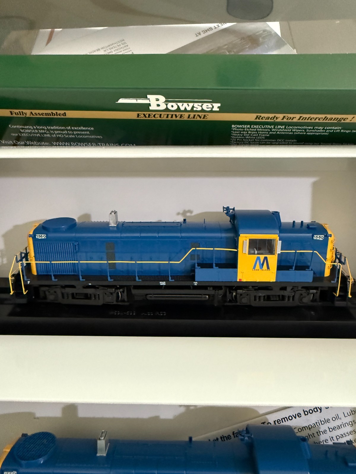 HO SCALE LOCOMOTIVE 3 BOWSER LONG ISLAND RAILROAD RS3 DCC Ready Renumbered
