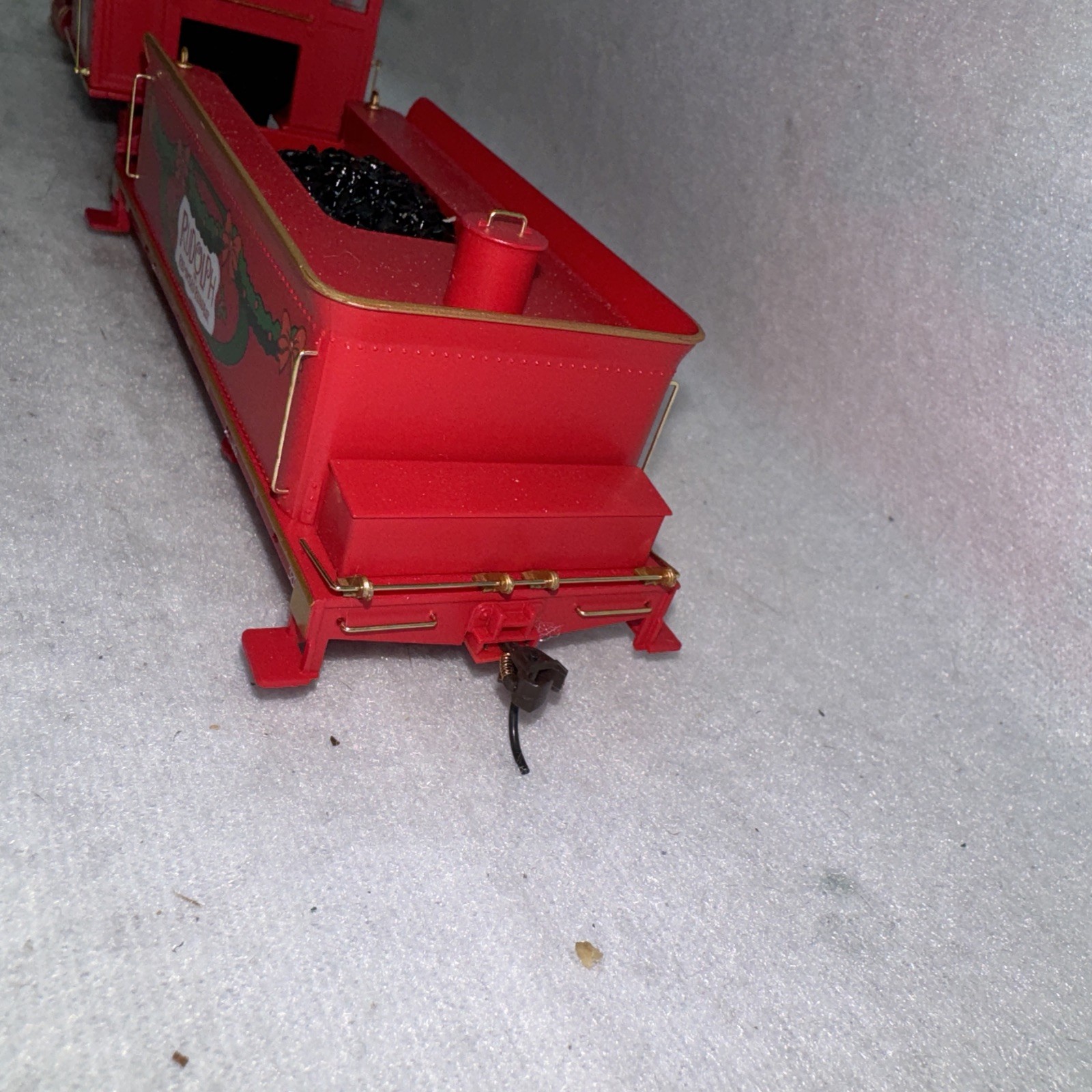Bachmann Hawthorne On30 Scale Rudolph The Red Nose Reindeer Locomotive Engine
