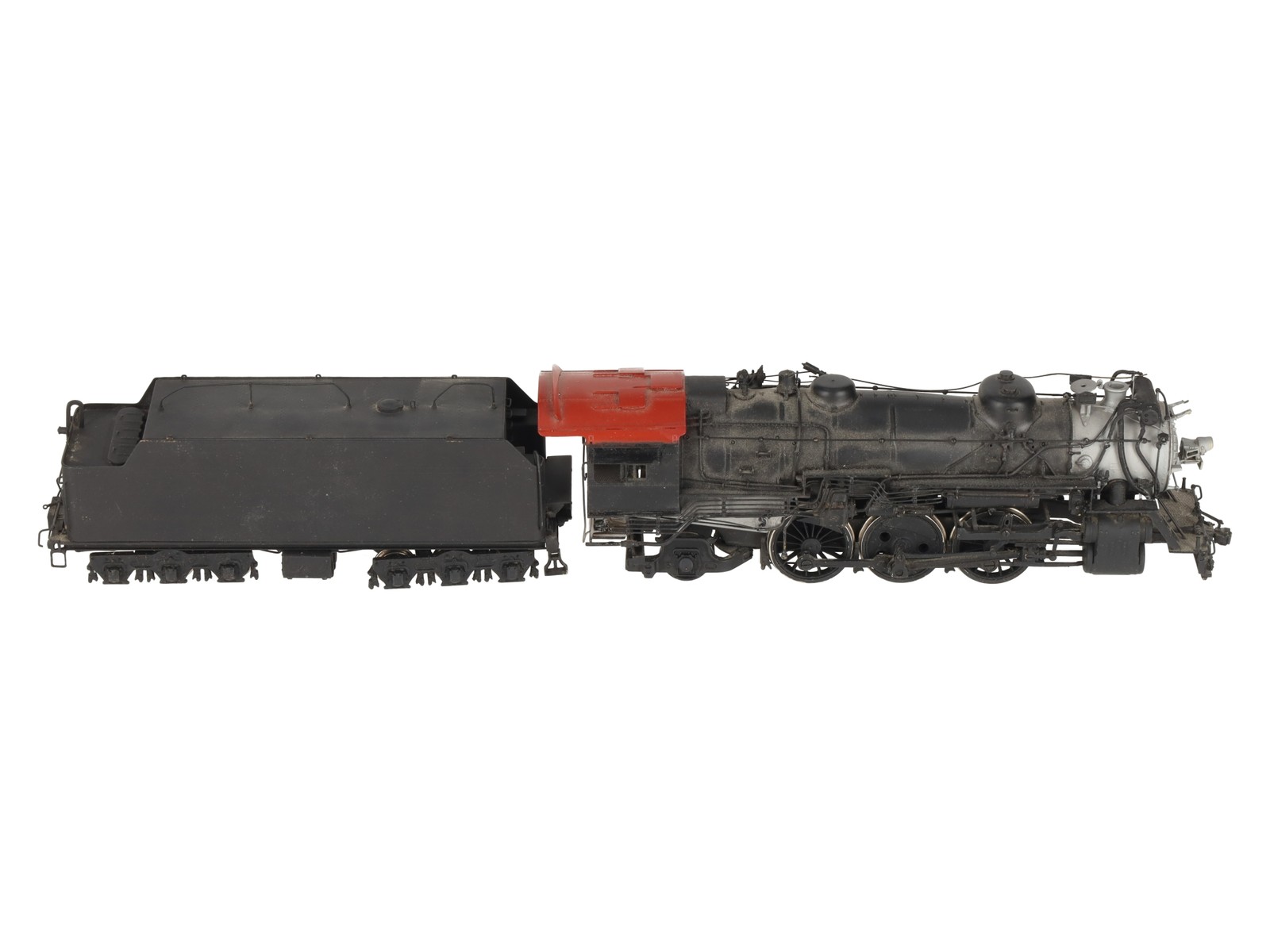 Hallmark Models HO Scale BRASS MoPac 6600 Class 4-6-2 Steam Locomotive & Tender