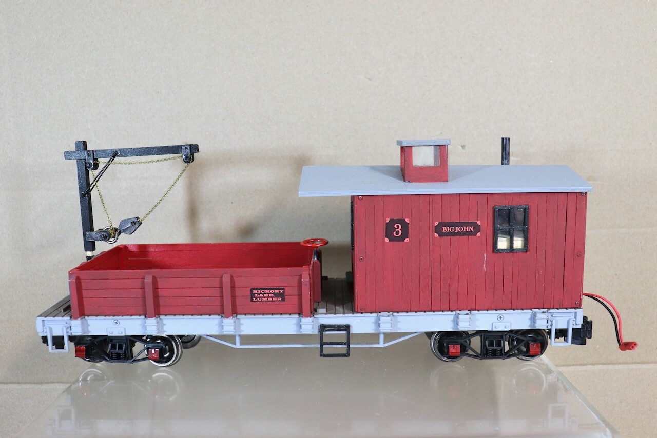 HARTLAND LOCOMOTIVE WORKS RADIO CONTROL HICKORY LAKE LUMBER 0-4-4-0 BIG JOHN of