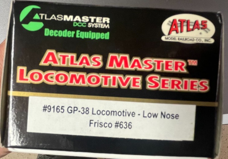 HO Scale Frisco Diesel Engine Atlas