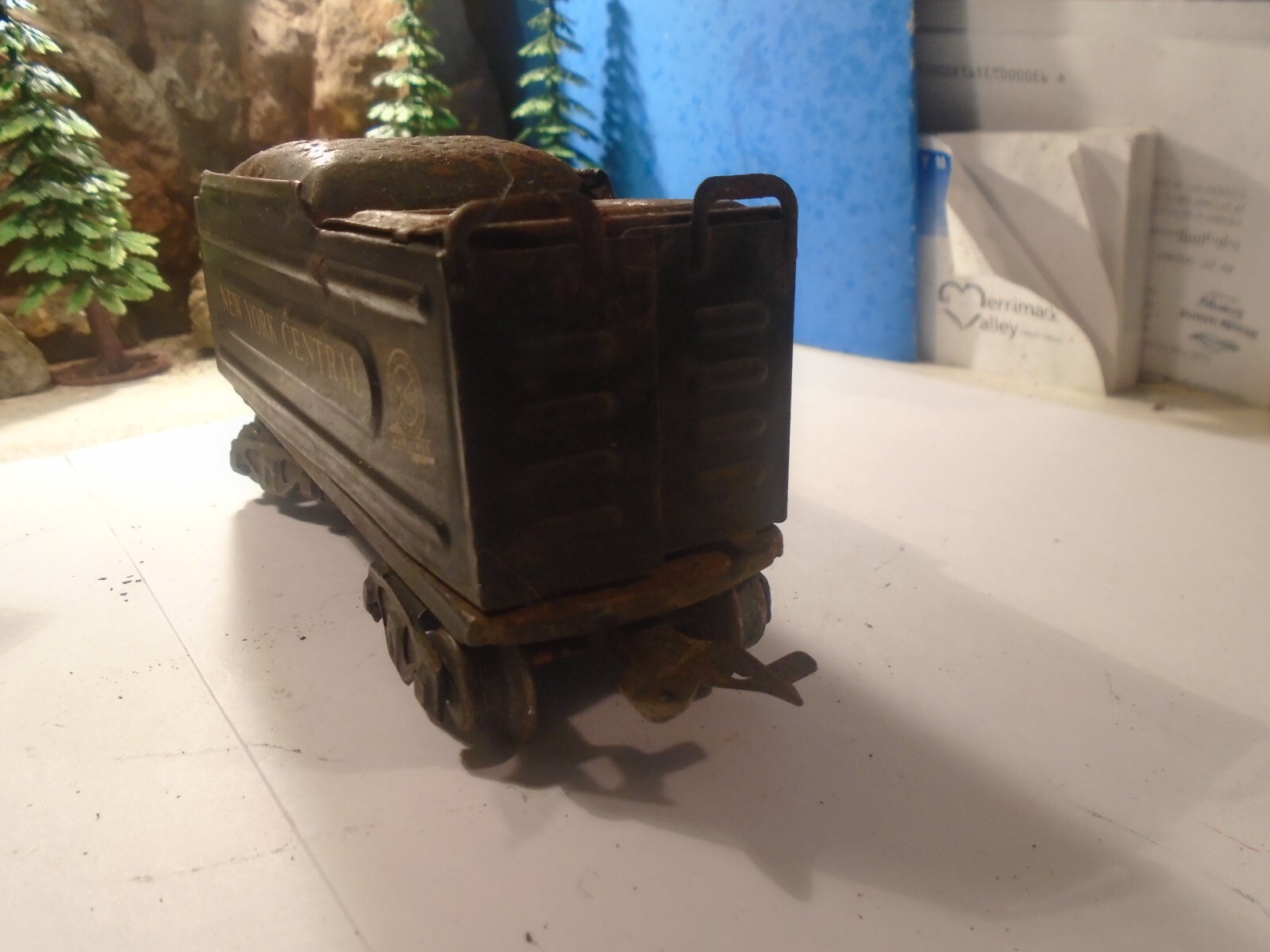 MARX VINTAGE DIECAST No 999, 2-4-2 LOCO WITH STEEL TENDER,TRACK TESTED 5-208-5