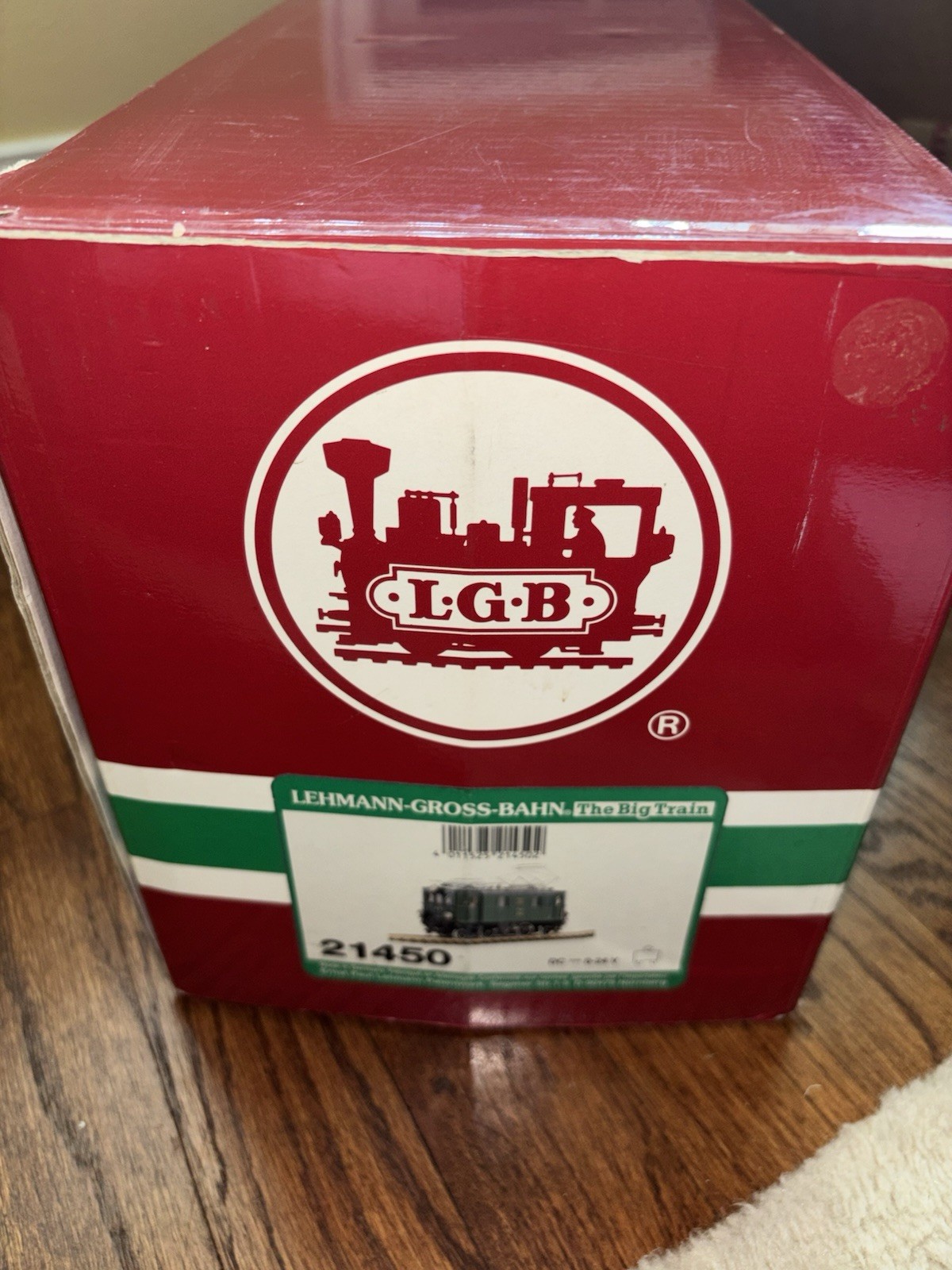 Lehmann LGB 21450 G Scale Swiss Rhaetian Railway Ge 2/4 Electric Locomotive Box