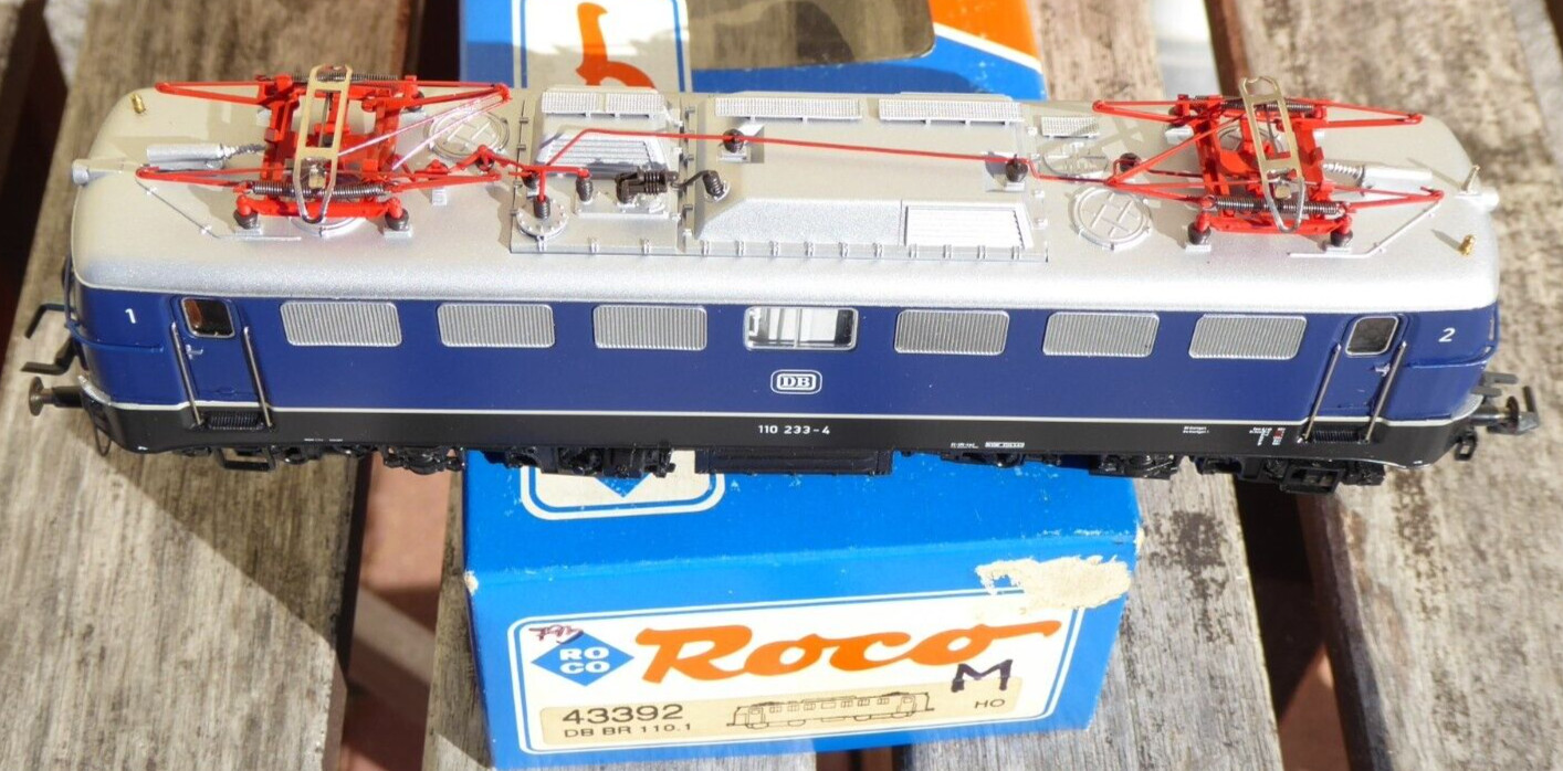 Roco 43392 H0 3-Leiter Direct Current Dc Locomotive Br 110 233-4 DB Epoch 4