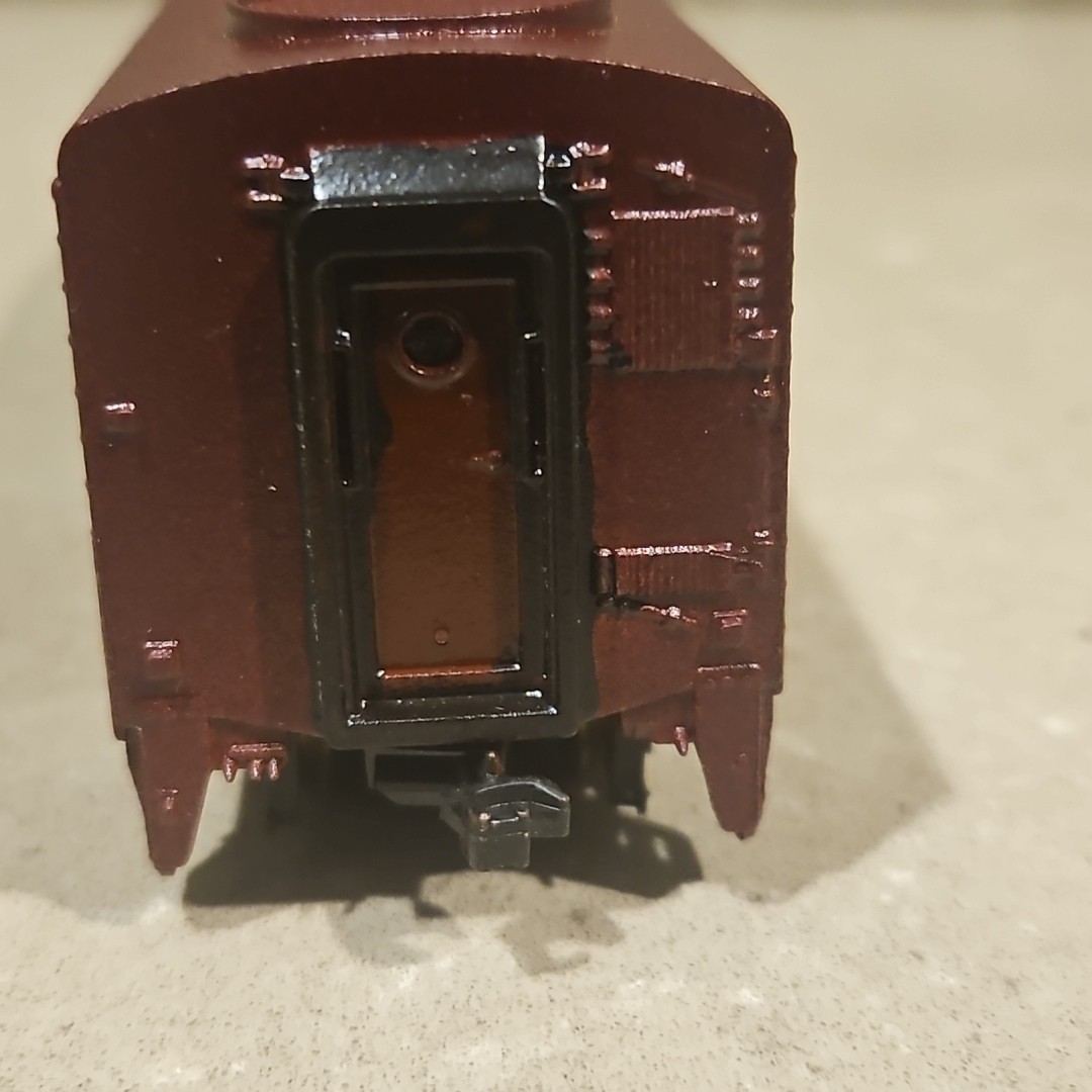Train Miniature TM HO Custom Paint Soo Line Powered Alco FA-1 Locomotive (READ)