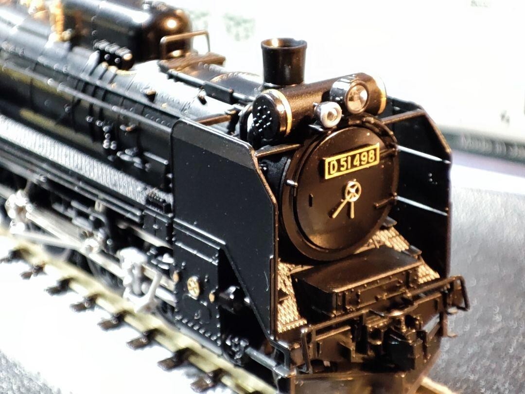 KATO N scale D51 498 2016-1 Model Train Steam Locomotive with Box Japan