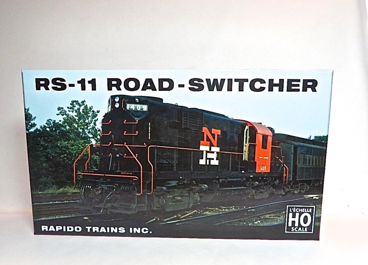 HO Rapido 31031 Penn Central ALCO RS-11 DC EX-PRR Cab 7618 Brand New