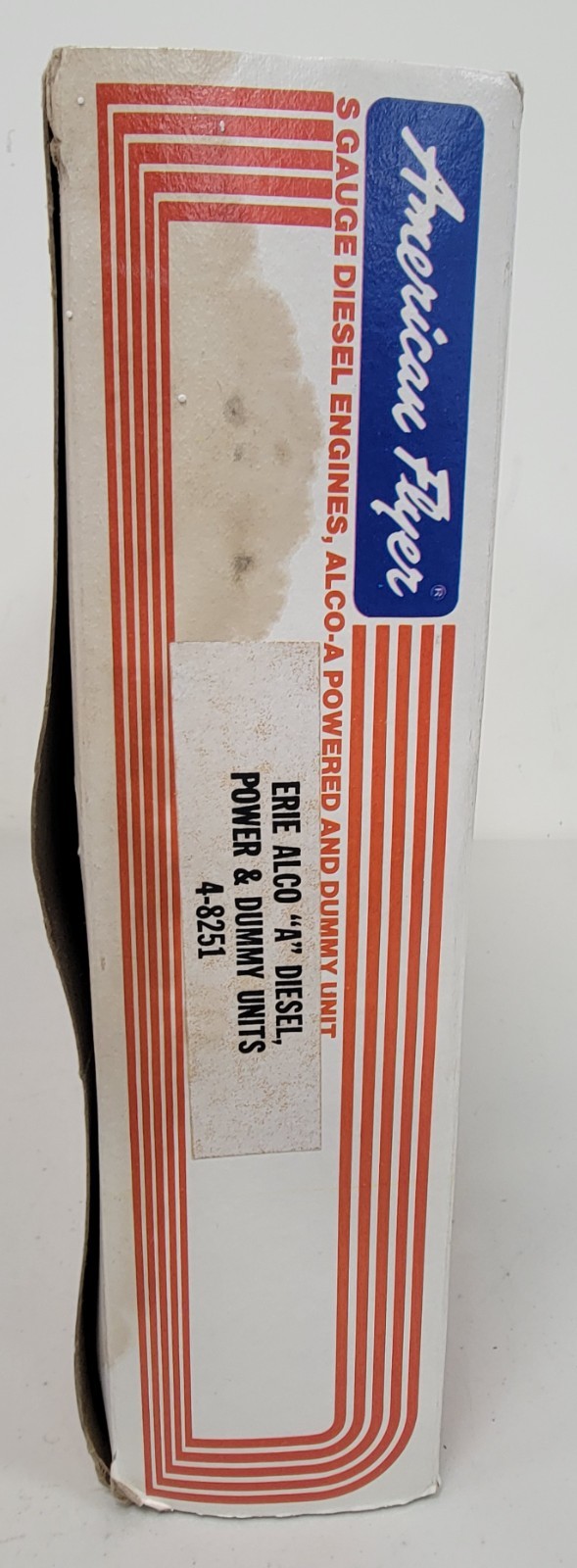 American Flyer S-Gauge Erie Alco A Diesel Power & Dummy Units Set 4-8251 EXC CON