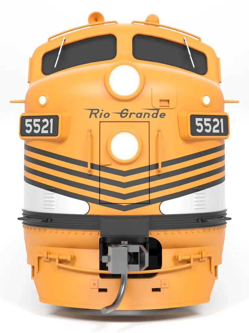 Broadway Ltd HO 9667 Denver & Rio Western F3A F3B SET Stealth DCC Ready Paragon