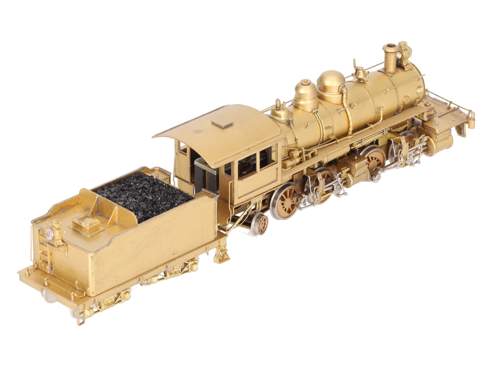 Akane HO Scale BRASS Baldwin 2-4-4-2 Steam Locomotive & Tender EX/Box