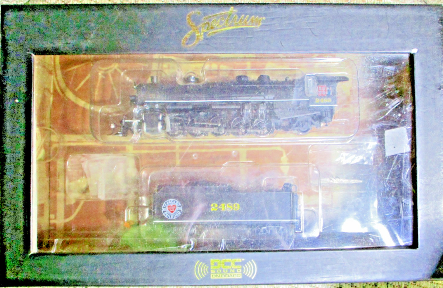 SAL 2489 BACHMANN SPECTRUM 83804 USRA LIGHT 2-10-2 SEABOARD FACTORY DCC & SOUND