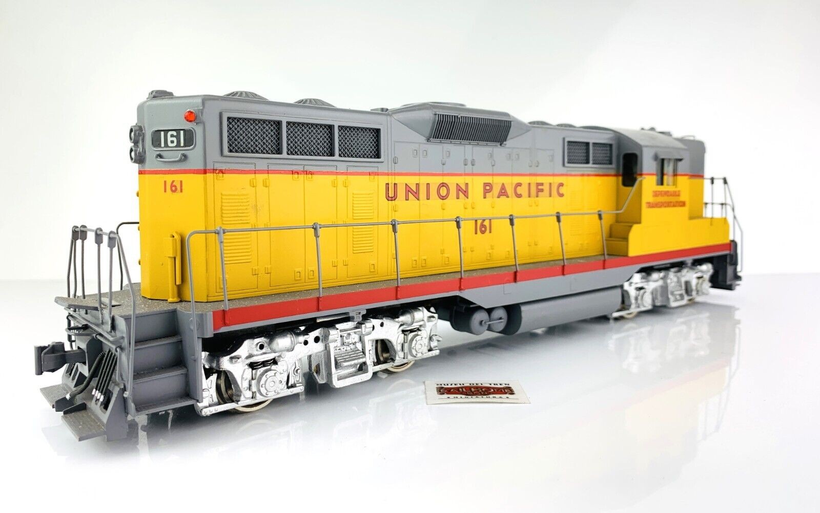 E03 – KTM SCALE MODELS 0 – RAIL BRASS MODEL TRAIN – UP GP-9 DIESEL ENGINE Nº161