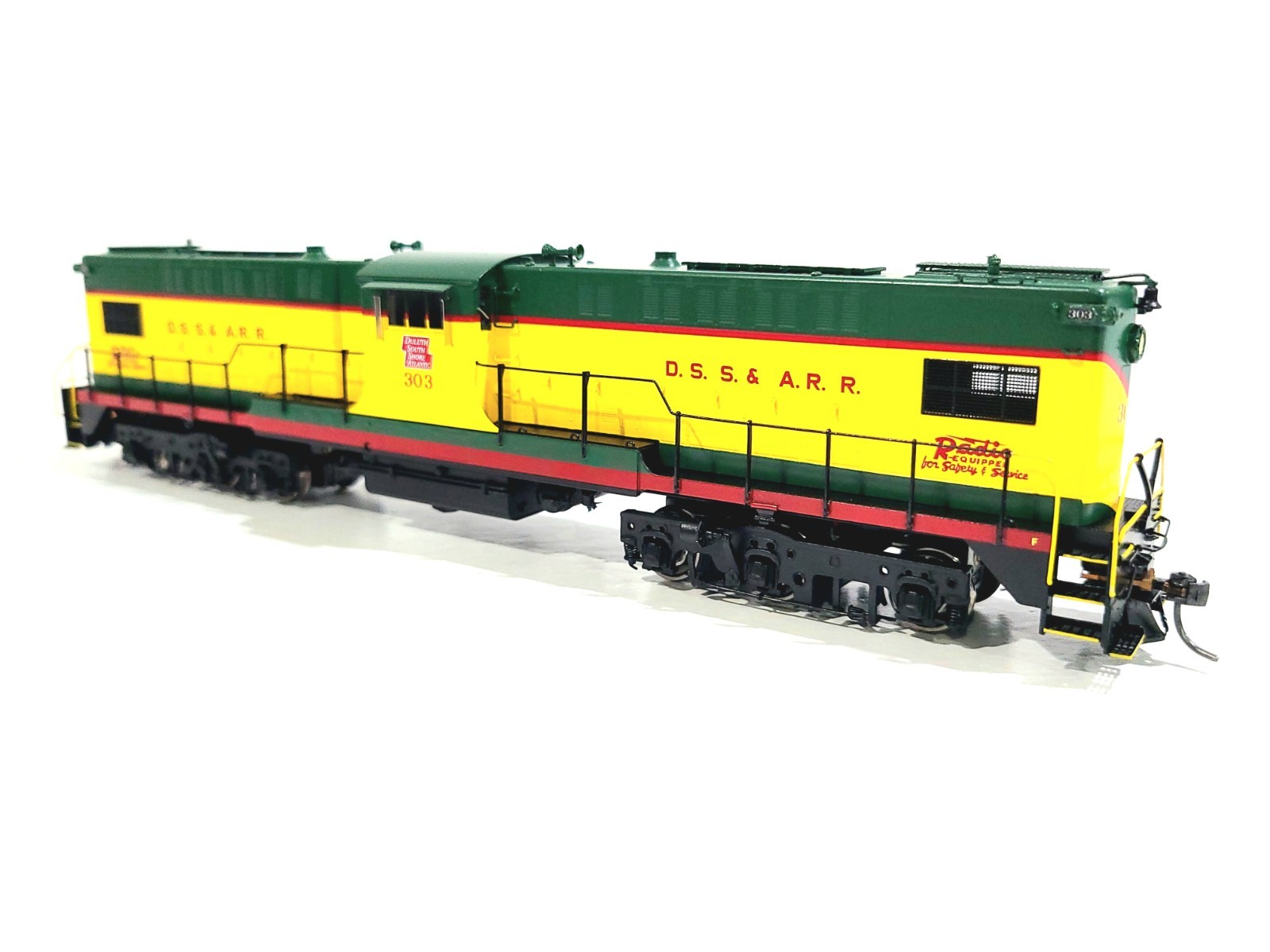Division Point DSS&A Baldwin Center Cab Duluth South #303 HO Brass DP-3401.6 DCC