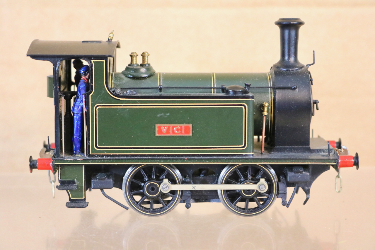 LAWRENCE SCALE MODELS O GAUGE KIT BUILT 0-4-0 WORKS TANK SHUNTER LOCO 10 VICI nk