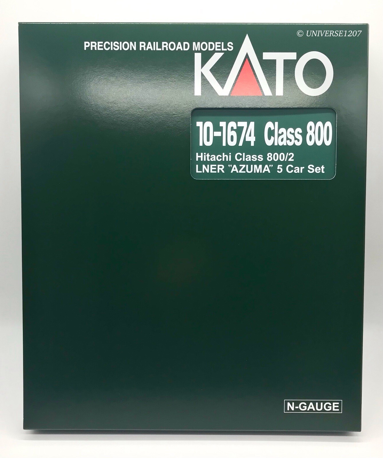 N Scale Kato 10-1674 Hitachi Class 800/2 LNER AZUMA 5-Car Set EMU Railcar BR IET