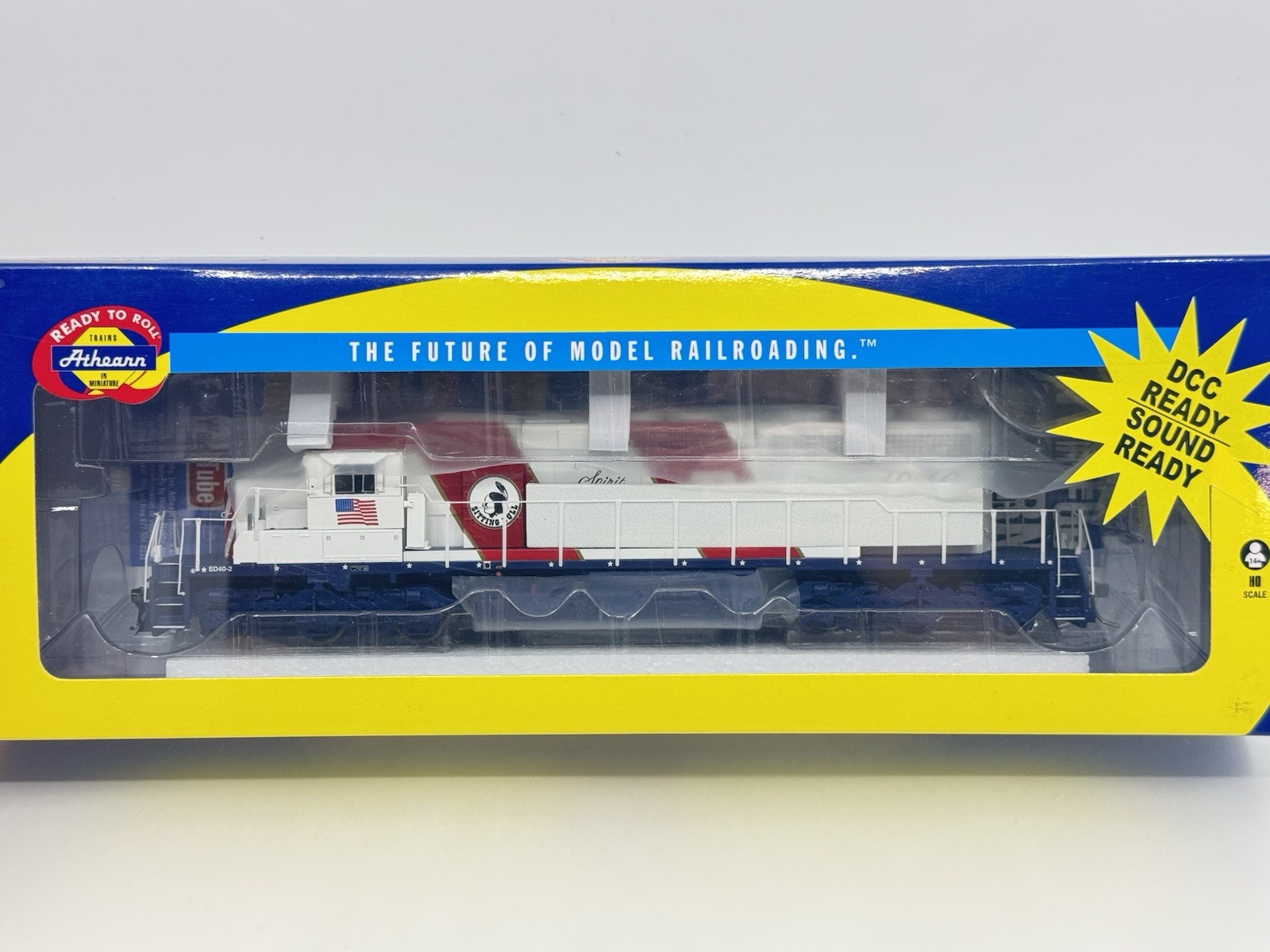 HO Athearn 98270 Burlington Northern Bicentennial SD40-2 Locomotive BN #1876