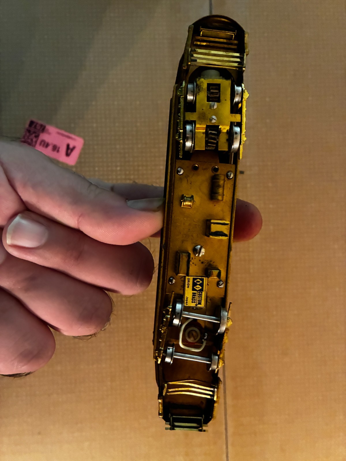 [T-HO] NJ Custom Brass Third Avenue Railway Osgood Trolley Rare HO TO-408 Untete