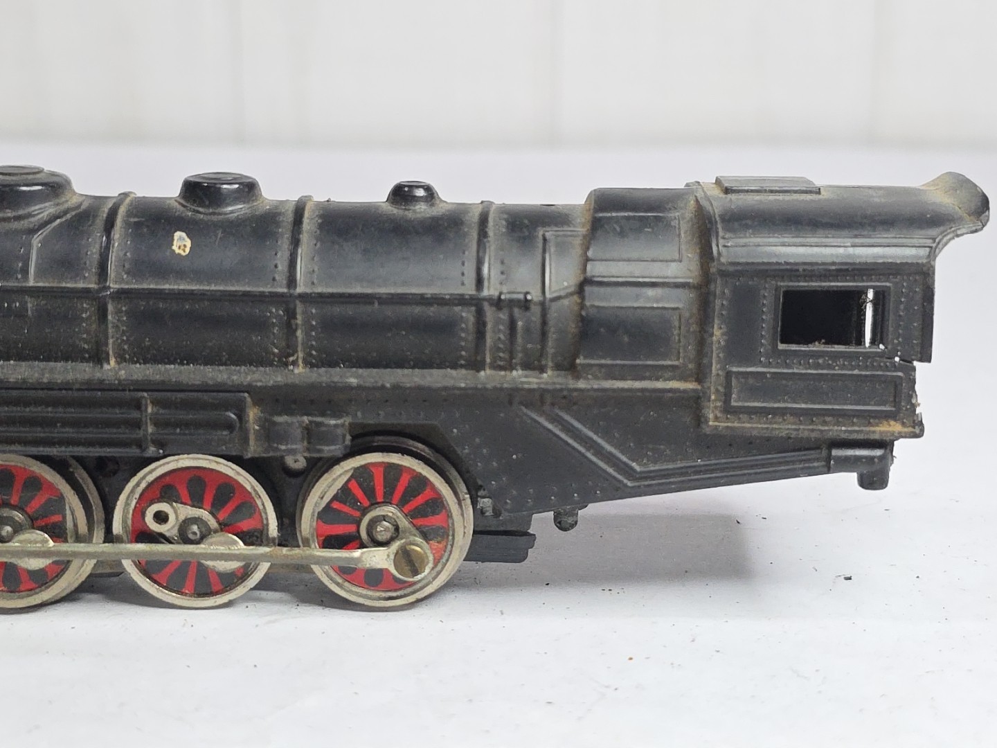 As Is Parts Japan HO Scale Plastic TIN Litho 0-6-0 Steam Motor Works Gear Damage